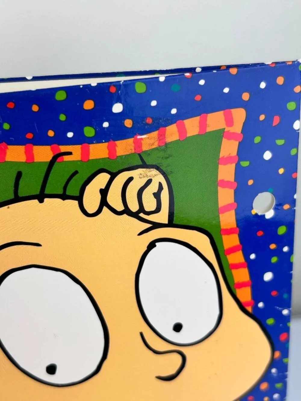 Rugrats Vintage Set of 3 School Paper Folders Tommy 90s Reptar Nickelodeon